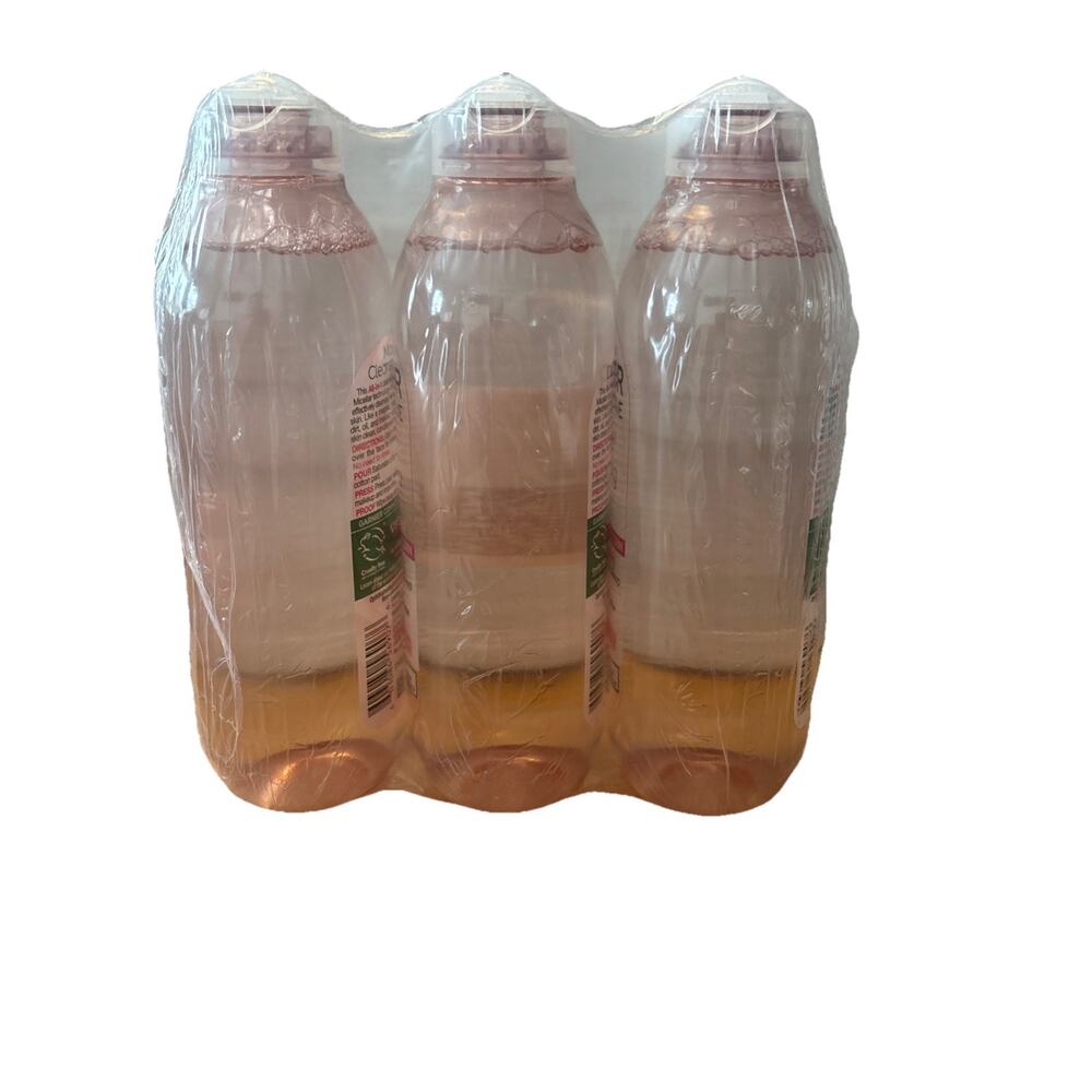3pk Garnier SkinActive Micellar Cleansing Water Rose 13.5 oz All-in-1 Hydrating